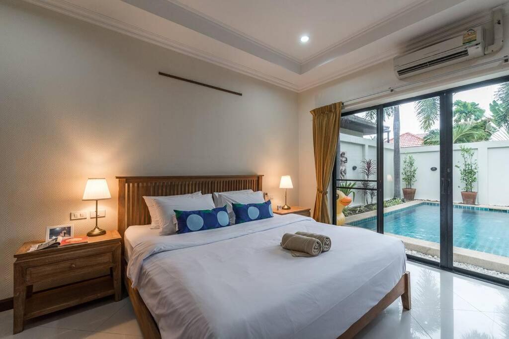 Anb Poolvilla 3Br Walk Private Beach In Pratamnak Pattaya Exteriör bild